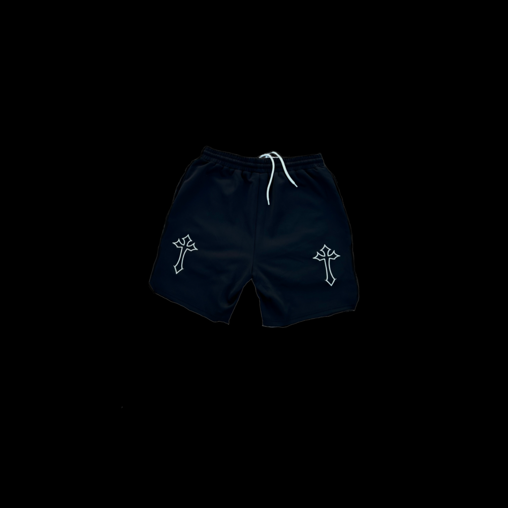 Embroidered Alone Shorts