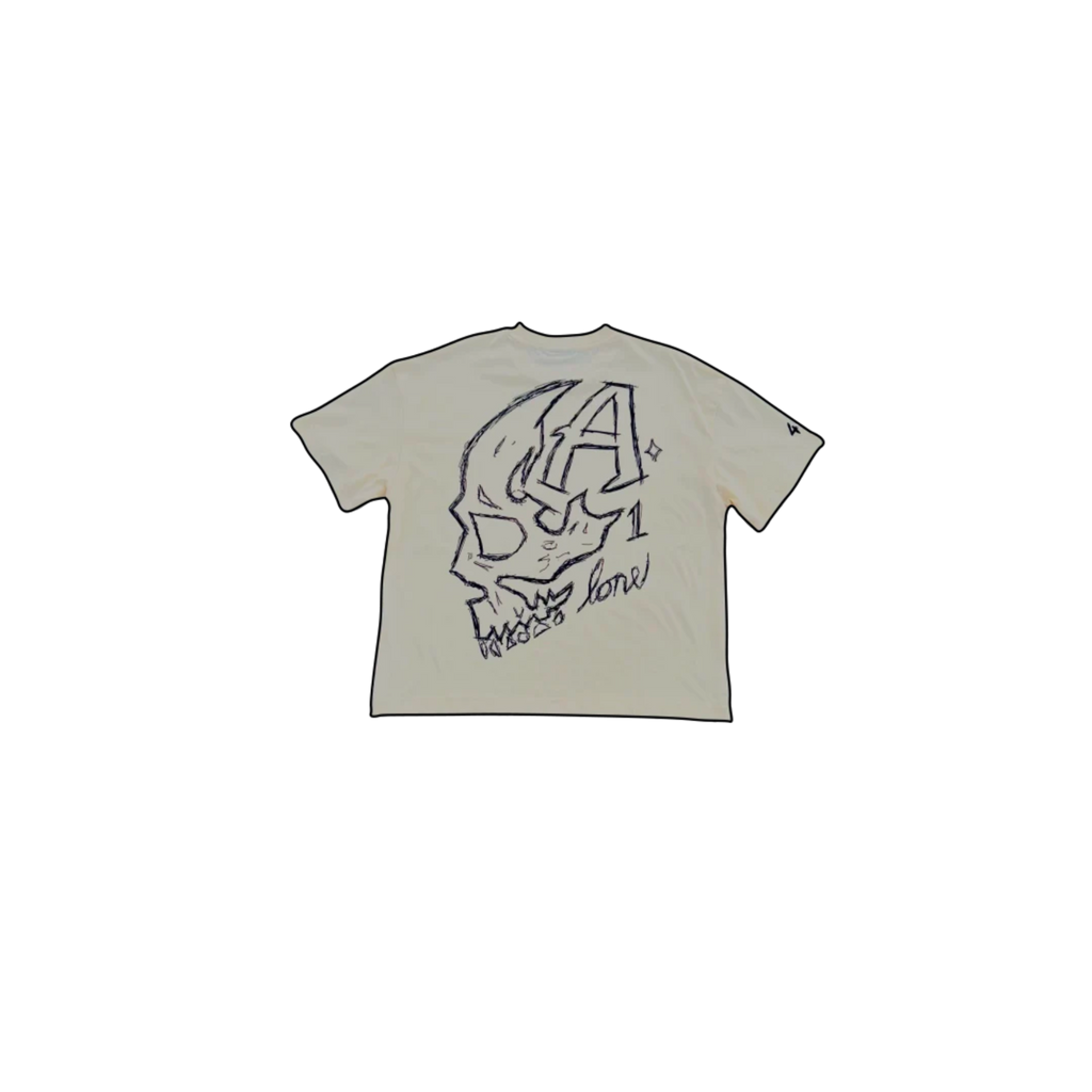 Alone Cream Tee