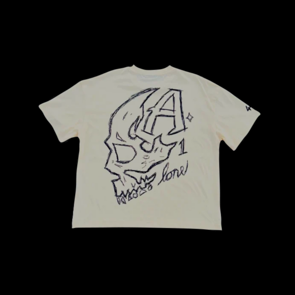 Alone Cream Tee