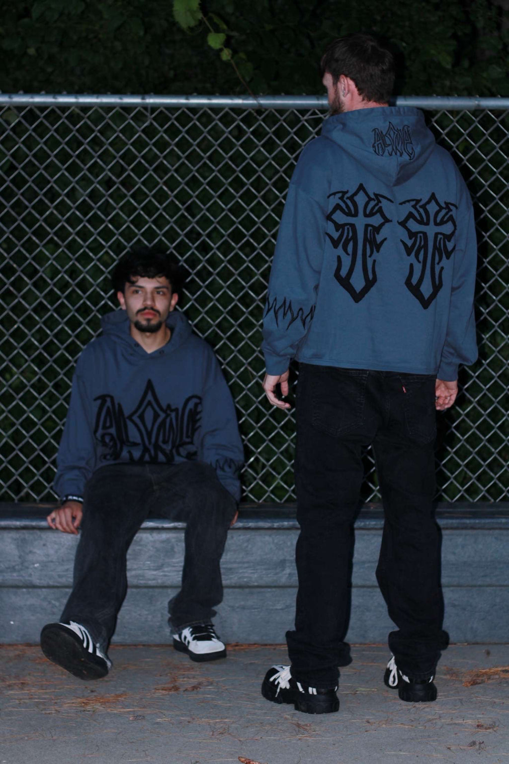 Venom Cross Hoodie
