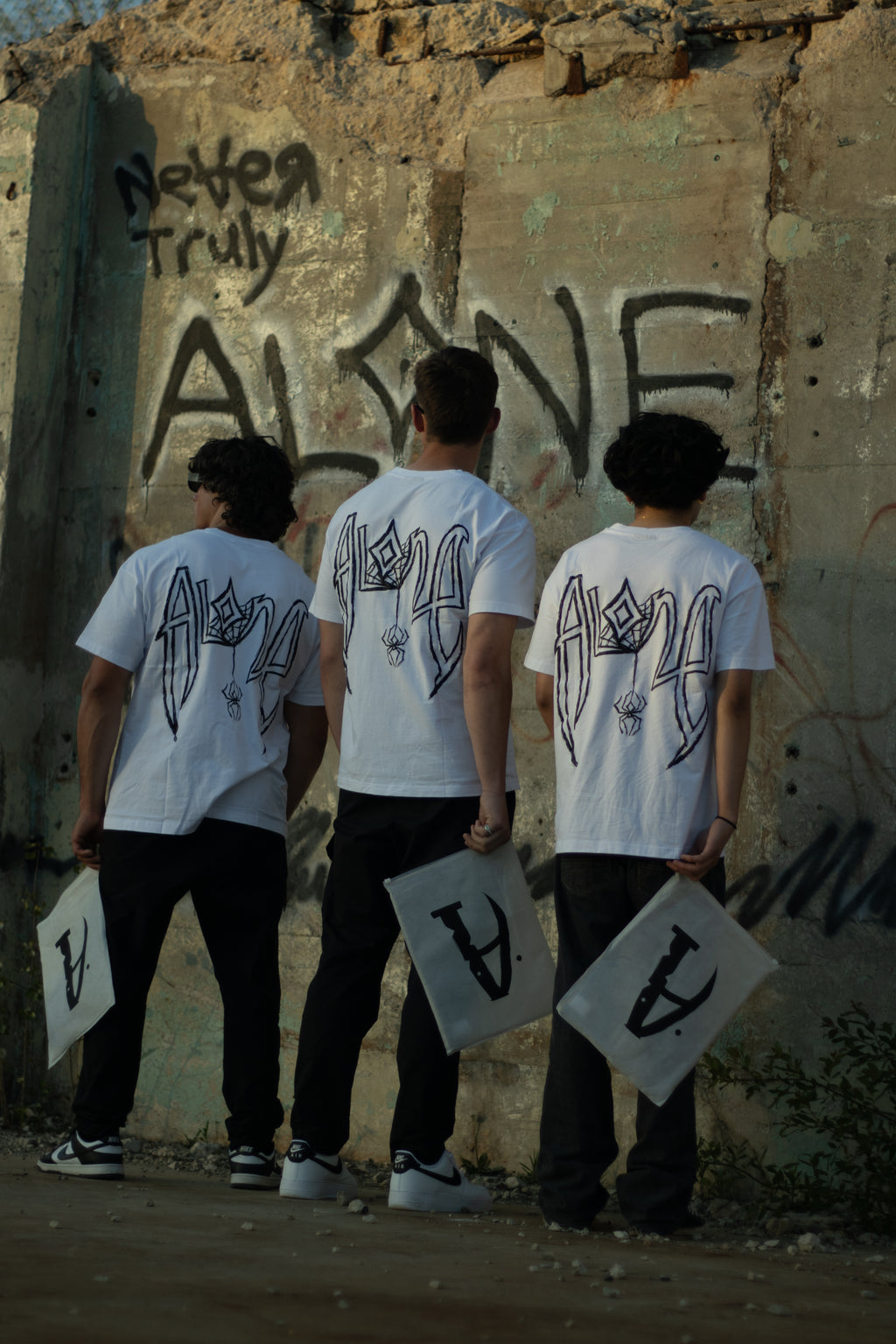 Alone Spider Tee